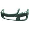 Paraurto anteriore verniciabile con fori lavafari e fori sensore per MERCEDES-BENZ GLK X204 dal 2008 al 2012