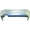 Paraurto posteriore verniciabile per MERCEDES-BENZ CLK W209 dal 2002 al 2009