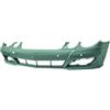 Paraurto anteriore verniciabile con fori sensore mod. classic per MERCEDES-BENZ E dal 2006 al 2009