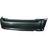 Paraurto posteriore verniciabile senza foro retronebbia per HYUNDAI ATOS dal 1999 al 2004