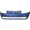 Paraurto anteriore nero 10-01-09-02 per OPEL CORSA C dal 2000 al 2003