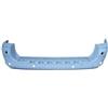Paraurto posteriore verniciabile SW con fori sensore per PEUGEOT 307 dal 2001 al 2005