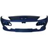 Paraurto anteriore verniciabile con fori fendinebbia per PEUGEOT 307 dal 2005 al 2007