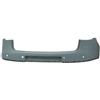 Paraurto posteriore verniciabile con fori sensore per VOLKSWAGEN GOLF V dal 2005 al 2009