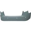Paraurto posteriore verniciabile con fori sensore 5 porte per AUDI A3 dal 2004 al 2008