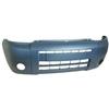 Paraurto anteriore nero con fori fendinebbia per PEUGEOT PARTNER/RANCH dal 2003 al 2008