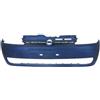 Paraurto anteriore nero 10-02-08-03 per OPEL CORSA C dal 2000 al 2003