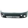 Paraurto anteriore nero con fori fendinebbia per FORD CONNECT dal 2002 al 2006