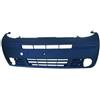 Paraurto anteriore nero con fori fendinebbia per NISSAN PRIMASTAR dal 2002 al 2006