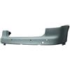 Paraurto posteriore verniciabile con fori sensore per VOLKSWAGEN TOURAN dal 2006 al 2010