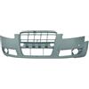 Paraurto anteriore verniciabile con fori sensore per AUDI A6 dal 2004 al 2008