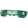 Paraurto anteriore verniciabile con fori lavafari per MITSUBISHI PAJERO dal 2003 al 2006