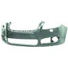 Paraurto anteriore verniciabile con fori lavafari per SKODA FABIA dal 2007 al 2010