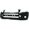 Paraurto anteriore verniciabile con fori arco giroruota per TOYOTA RAV 4 dal 2006 al 2008