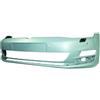 Paraurto anteriore verniciabile con fori lavafari e fori sensore per VOLKSWAGEN GOLF VII dal 2012 al 2016