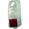 Plastica fanale posteriore bianca per FIAT 500 dal 1965 al 1975 lato destro passeggero