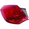 Fanale posteriore esterno rosso berlina 5 porte per OPEL ASTRA J dal 2012 al 2015 lato sinistro guidatore
