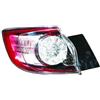 Fanale posteriore esterno 5 porte led per MAZDA 3 dal 2009 al 2013 lato sinistro guidatore