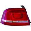 Fanale posteriore esterno rosso berlina per VOLKSWAGEN PASSAT dal 2010 al 2014 lato sinistro guidatore