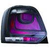 Fanale posteriore nero per VOLKSWAGEN POLO dal 2009 al 2014 lato destro passeggero
