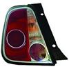 Fanale posteriore bordo nero per ABARTH 500 dal 2008 al 2015 lato destro passeggero