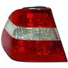 Fanale posteriore esterno bianco berlina per BMW 3 E46 dal 2001 al 2005 lato destro passeggero