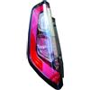 Fanale posteriore cornice interna nera $portalampada a incastro per FIAT PUNTO dal 2012 lato sinistro guidatore