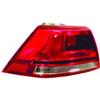 Fanale posteriore esterno fumé berlina per VOLKSWAGEN GOLF VII dal 2012 al 2016 lato sinistro guidatore