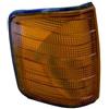 Fanale anteriore arancio per MERCEDES-BENZ 190 W201 dal 1983 al 1993 lato sinistro guidatore