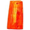 Plastica fanale anteriore arancio per FIAT PANDA dal 1986 al 2003 lato sinistro guidatore