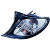Fanale anteriore nero per BMW 3 E46 dal 2001 al 2005 lato sinistro guidatore