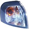 Fanale anteriore nero per VOLVO S80 dal 1998 al 2003 lato destro passeggero