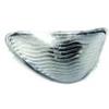 Lucciola retrovisore bianca per RENAULT MODUS dal 2004 al 2008 lato sinistro guidatore