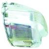Lucciola retrovisore bianca per FORD TRANSIT CUSTOM dal 2012 lato sinistro guidatore