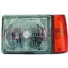 Proiettore reg. elettrica fan arancio 10-96-08-03 per FIAT PANDA dal 1986 al 2003 lato sinistro guidatore