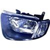 Proiettore fan. bianco vettura con 1 cabina $05-06-02-10 per MITSUBISHI L200 dal 2006 al 2015 lato sinistro guidatore