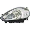 Proiettore cromato per FIAT PUNTO dal 2009 al 2012 lato sinistro guidatore