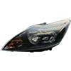 Proiettore tutto nero per FORD FOCUS dal 2008 al 2011 lato sinistro guidatore