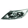 Proiettore nero led 09-10-02-14 per KIA SPORTAGE dal 2010 al 2015 lato sinistro guidatore