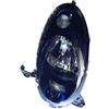 Proiettore nero per NISSAN MICRA K12 dal 2005 al 2010 lato sinistro guidatore