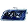 Proiettore nero 08-00-12-02 per VOLVO S40 dal 2000 al 2004 lato destro passeggero
