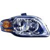 Proiettore fan arancio 10-04-10-06 per AUDI A4 dal 2004 al 2008 lato destro passeggero