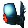 Retrovisore elettrico nero abbattibile braccio corto freccia arancio per FORD TRANSIT dal 2014 lato destro passeggero