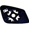 Piastra specchio retrovisore termica 2 pin per BMW 2 F22/F23 dal 2013 lato sinistro guidatore