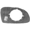 Piastra specchio retrovisore per CITROEN SAXO dal 1996 al 1999 lato sinistro guidatore