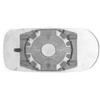 Piastra specchio retrovisore termica per FIAT STRADA dal 2005 al 2012 lato sinistro guidatore