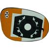 Piastra specchio retrovisore termica 09-09-01-12 per FORD KA dal 2008 al 2016 lato sinistro guidatore
