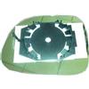 Piastra specchio retrovisore 09-09-12-11 per FIAT PANDA dal 2012 lato destro passeggero