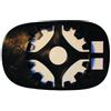 Piastra specchio retrovisore per FORD KA dal 1996 al 2008 lato destro passeggero