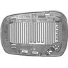 Piastra specchio retrovisore termica per FORD FIESTA MK V dal 2002 al 2005 lato sinistro guidatore